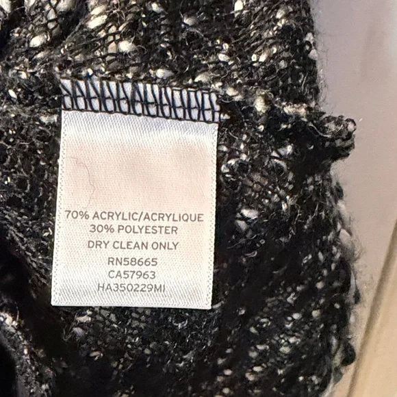 Halogen Monochrome Boucle Jacket - Picture 3 of 4